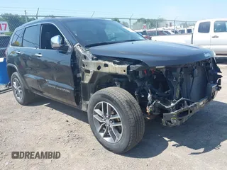 2017 Jeep Grand Cherokee Limited with VIN 1C4RJFBG3HC707590, listed as a IAAI auction lot 42557323 with 72,503 mi miles and . Bid and sale history available at DreamBid. Image 1.