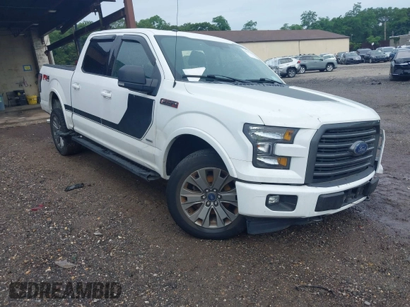 2017 Ford F-150 XL with VIN 1FTEW1EG0HFB15643, listed as a IAAI auction lot 42637541 with 81,407 mi miles and . Bid and sale history available at DreamBid. Image 1.