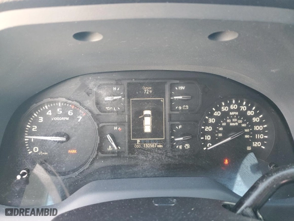 2018 Toyota Tundra 2WD SR with VIN 5TFRM5F17JX125966, listed as a Copart auction lot 79107274 with 130,567 mi miles and Salvage Title. Bid and sale history available at carsss.com. Image 9.