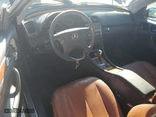 2002 Mercedes-Benz CLK-Class with VIN WDBLK65G02T119411, listed as a Copart auction lot 74130314 with 0 mi miles and Non Repairable. Bid and sale history available at carsss.com. Image 8.