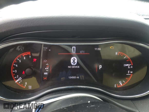 2017 Dodge Durango R/T with VIN 1C4SDHCT1HC609691, listed as a Copart auction lot 59433395 with 124,502 mi miles and Salvage title. Bid and sale history available at DreamBid. Image 9.