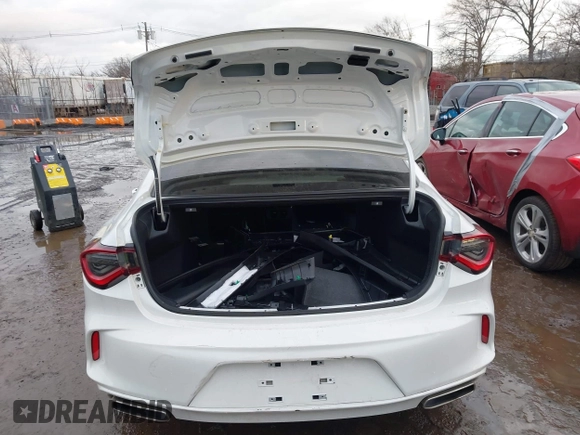 2021 Acura TLX w/A-Spec Package with VIN 19UUB5F53MA012897, listed as a IAAI auction lot 41571283 with 1 mi miles. Bid and sale history available at carsss.com. Image 15.