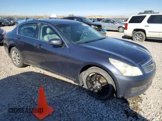 2008 Infiniti G35 x with VIN JNKBV61F98M251196, listed as a Copart auction lot 76762034 with 189,193 mi miles and Salvage Title. Bid and sale history available at DreamBid. Image 4.