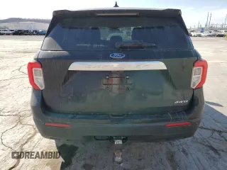 2021 Ford Explorer with VIN 1FMSK8BH0MGA06166, listed as a Copart auction lot 49214865 with 62,655 mi miles and Salvage Title. Bid and sale history available at carsss.com. Image 6.