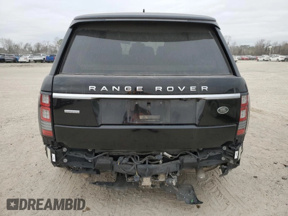 2016 Land Rover Range Rover Autobiography with VIN SALGV2EF2GA246344, listed as a Copart auction lot 43717625 with 70,423 mi miles and Salvage Title. Bid and sale history available at DreamBid. Image 6.