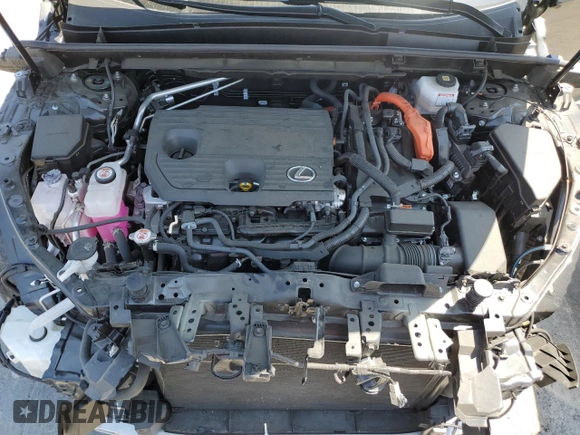 2024 Lexus NX 350h Premium with VIN JTJGKCEZ4R5018046, listed as a Copart auction lot 51607355 with 13,327 mi miles and Salvage title. Bid and sale history available at DreamBid. Image 13.