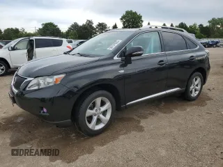 2012 Lexus RX 350 with VIN 2T2ZK1BA7CC083803, listed as a Copart auction lot 58157925 with 110,048 mi miles and Salvage title. Bid and sale history available at DreamBid. Image 1.