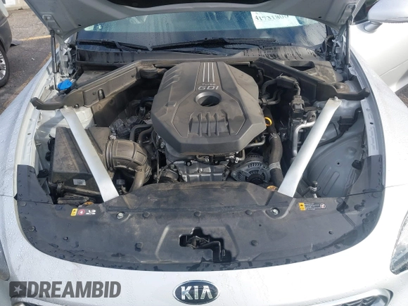 2018 Kia Stinger with VIN KNAE15LA0J6021379, listed as a IAAI auction lot 41731806 with 36,053 mi miles. Bid and sale history available at carsss.com. Image 10.