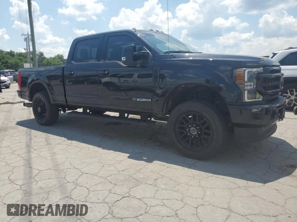 2020 Ford F-250 XL with VIN 1FT7W2BT0LED67990, listed as a Copart auction lot 61818775 with 84,412 mi miles and Clean title. Bid and sale history available at DreamBid. Image 4.