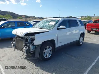 2015 GMC Terrain SLT with VIN 2GKALSEK4F6238181, listed as a IAAI auction lot 41966542 with 163,342 mi miles. Bid and sale history available at carsss.com. Image 2.
