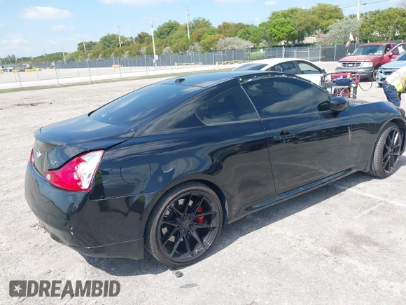 2013 Infiniti G37 Coupe IPL with VIN JN1CV6EK6DM923113, listed as a IAAI auction lot 42114063 with 79,381 mi miles. Bid and sale history available at carsss.com. Image 4.