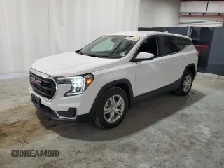 2024 GMC Terrain SLE z VIN 3GKALMEG3RL295589, wystawiony jako Copart lot #56999915 z przebiegiem 34 722 mil mil oraz Tytuł czysty. Historia ofert i sprzedaży dostępna na DreamBid. Obrazek 1.
