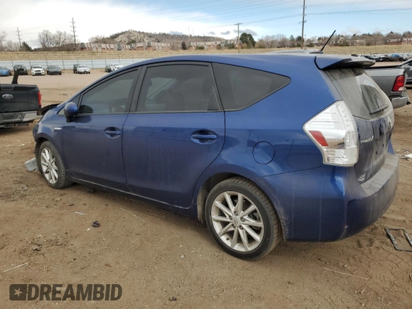 2012 Toyota Prius Two with VIN JTDZN3EUXC3152649, listed as a Copart auction lot 51995235 with 162,140 mi miles and Salvage Title. Bid and sale history available at DreamBid. Image 2.