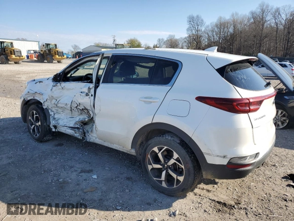 2022 Kia Sportage LX with VIN KNDPM3AC8N7022615, listed as a Copart auction lot 50225895 with 80,145 mi miles and Salvage Title. Bid and sale history available at carsss.com. Image 2.