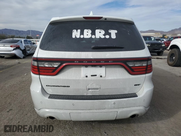 2018 Dodge Durango GT with VIN 1C4RDHDGXJC461093, listed as a Copart auction lot 46160905 with Not provided miles and Salvage title. Bid and sale history available at DreamBid. Image 6.