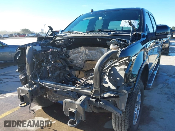 2019 Ford F-150 XL with VIN 1FTEW1E55KFB03252, listed as a IAAI auction lot 41264427 with 39,882 mi miles. Bid and sale history available at carsss.com. Image 6.