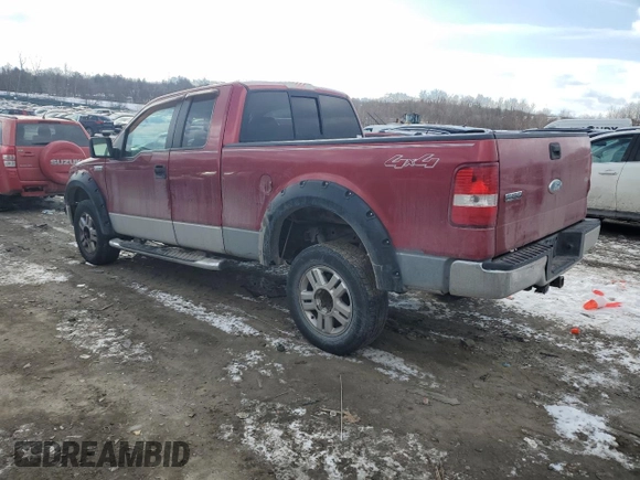 2007 Ford F-150 XLT with VIN 1FTPX145X7FB66846, listed as a Copart auction lot 41988985 with 158,801 mi miles and Salvage Title. Bid and sale history available at carsss.com. Image 2.
