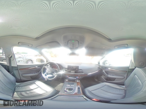 2019 Audi Q5 Premium Plus with VIN WA1BNAFYXK2046742, listed as a Copart auction lot 53631855 with 86,357 mi miles and Salvage title. Bid and sale history available at DreamBid. Image 16.