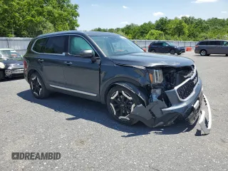 2024 Kia Telluride EX with VIN 5XYP3DGC0RG483526, listed as a Copart auction lot 62360355 with 13,498 mi miles and Salvage title. Bid and sale history available at DreamBid. Image 4.