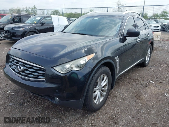 2010 Infiniti FX35 with VIN JN8AS1MW4AM851803, listed as a IAAI auction lot 42156351 with 170,700 mi miles. Bid and sale history available at carsss.com. Image 17.