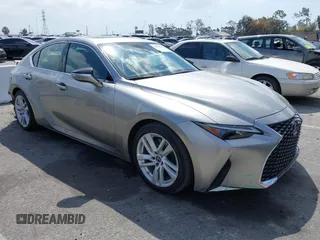 2021 Lexus IS 300 z VIN JTHCA1D22M5117601, wystawiony jako IAAI lot #41904908 z przebiegiem 39 209 mil mil oraz . Historia ofert i sprzedaży dostępna na DreamBid. Obrazek 1.