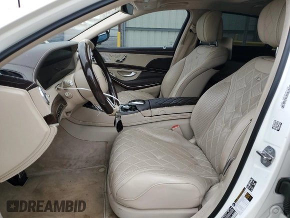 2018 Mercedes-Benz S 560 with VIN WDDUG8GB8JA415359, listed as a Copart auction lot 51053284 with 65,292 mi miles and Salvage Title. Bid and sale history available at DreamBid. Image 7.
