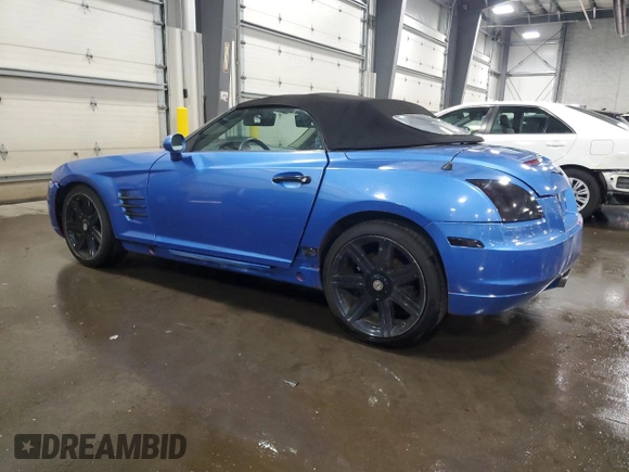 2005 Chrysler Crossfire Limited z VIN 1C3AN65L95X049339, wystawiony jako Copart lot #56718605 z przebiegiem 160 068 mil mil oraz Szkoda całkowita • Salvage title. Historia ofert i sprzedaży dostępna na DreamBid. Obrazek 2.