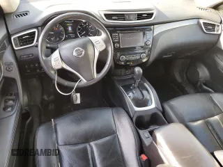 2016 Nissan Rogue SL with VIN 5N1AT2MVXGC746179, listed as a Copart auction lot 48053725 with 99,354 mi miles and Salvage Title. Bid and sale history available at DreamBid. Image 8.