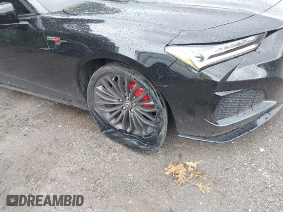 2022 Acura TLX Type S with VIN 19UUB7F08NA002254, listed as a IAAI auction lot 42610825 with Not provided miles and . Bid and sale history available at DreamBid. Image 6.