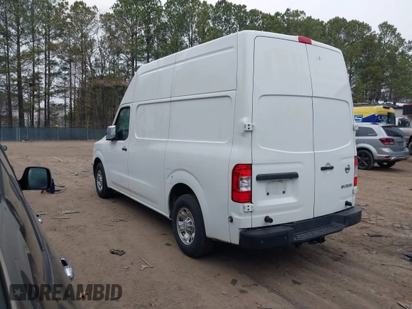 2021 Nissan NV SV with VIN 1N6AF0LY7MN802829, listed as a IAAI auction lot 41781129 with 132,609 mi miles. Bid and sale history available at carsss.com. Image 3.