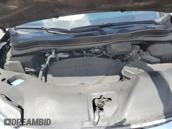 2022 Honda Pilot EX-L with VIN 5FNYF5H53NB015633, listed as a Copart auction lot 54150005 with 99,950 mi miles and Salvage title. Bid and sale history available at DreamBid. Image 12.