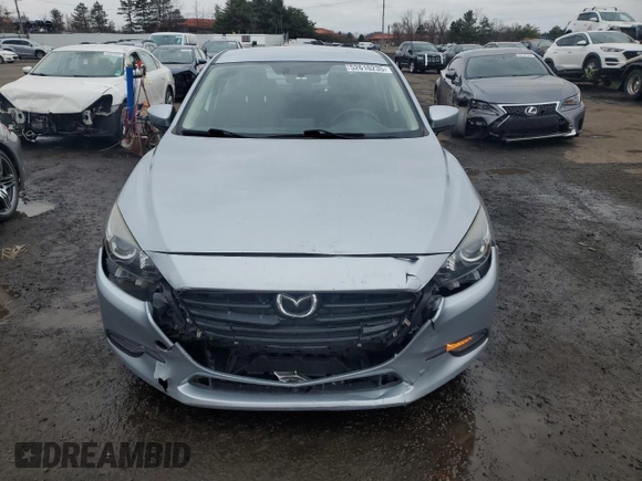2017 Mazda 3 Sport with VIN 3MZBN1U75HM119823, listed as a Copart auction lot 52610235 with 77,034 mi miles and Salvage Title. Bid and sale history available at DreamBid. Image 5.