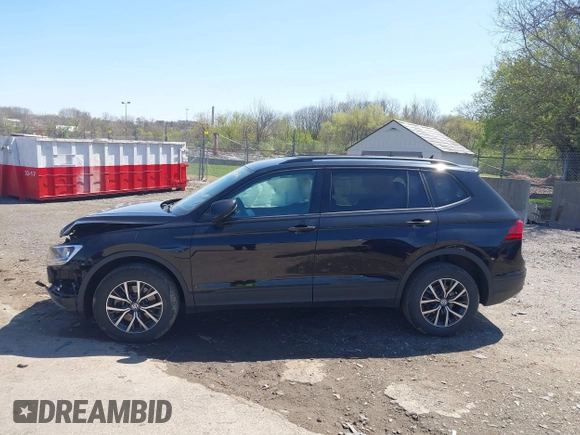 2021 Volkswagen Tiguan S with VIN 3VV0B7AXXMM040752, listed as a IAAI auction lot 41988353 with 51,757 mi miles and . Bid and sale history available at DreamBid. Image 14.