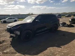 2023 Toyota Highlander L with VIN 5TDKDRAH5PS030480, listed as a Copart auction lot 49593485 with 55,657 mi miles and Salvage Title. Bid and sale history available at carsss.com. Image 12.