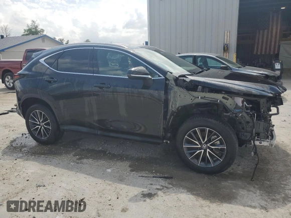 2024 Lexus NX 350h Premium with VIN 2T2GKCEZ5RC023130, listed as a Copart auction lot 55569605 with 22,705 mi miles and Salvage title. Bid and sale history available at DreamBid. Image 4.