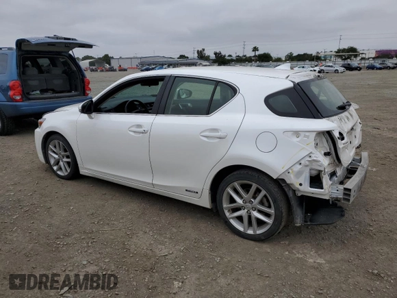 2016 Lexus CT 200h z VIN JTHKD5BHXG2257371, wystawiony jako Copart lot #53124825 z przebiegiem 91 996 mil mil oraz Szkoda całkowita • Salvage title. Historia ofert i sprzedaży dostępna na DreamBid. Obrazek 2.