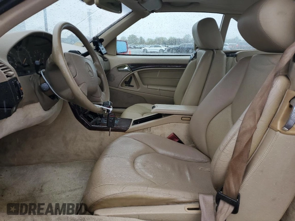 1998 Mercedes-Benz SL 500 with VIN WDBFA67F1WF160719, listed as a Copart auction lot 52823645 with 101,697 mi miles and Clean title. Bid and sale history available at DreamBid. Image 7.