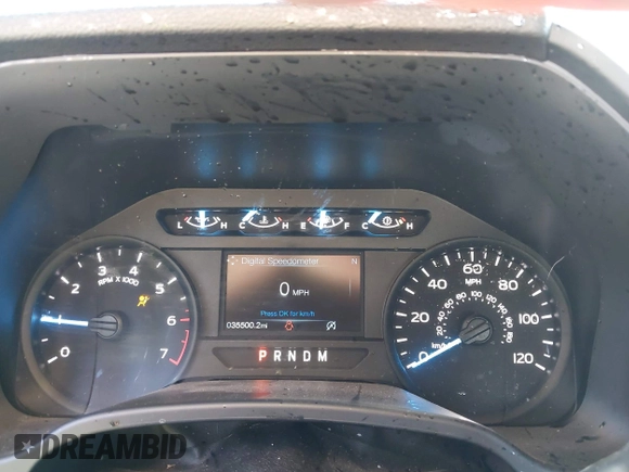 2020 Ford F-150 XL with VIN 1FTEW1E50LFB51775, listed as a IAAI auction lot 41706338 with 35,500 mi miles and . Bid and sale history available at DreamBid. Image 7.