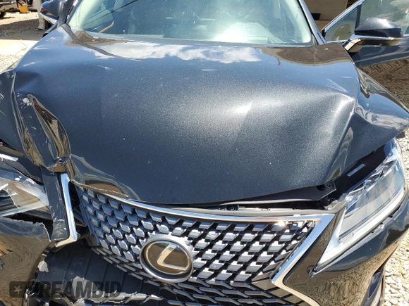 2021 Lexus RX 350 with VIN 2T2JZMAA7MC198902, listed as a Copart auction lot 59238005 with 44,127 mi miles and Salvage title. Bid and sale history available at DreamBid. Image 12.