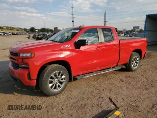 2021 Chevrolet Silverado 1500 RST with VIN 1GCRYEED4MZ147979, listed as a Copart auction lot 74992624 with 31,453 mi miles and Salvage Title. Bid and sale history available at DreamBid. Image 1.