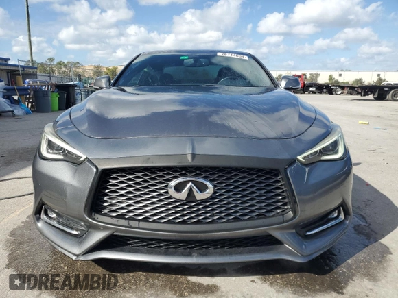 2018 Infiniti Q60 Sport with VIN JN1EV7EK8JM342142, listed as a Copart auction lot 78714604 with 100,381 mi miles and Non Repairable. Bid and sale history available at DreamBid. Image 5.
