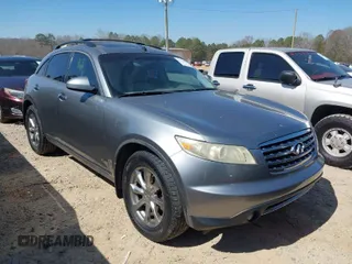 2007 Infiniti FX35 with VIN JNRAS08W47X209623, listed as a IAAI auction lot 41784962 with 196,589 mi miles. Bid and sale history available at carsss.com. Image 1.