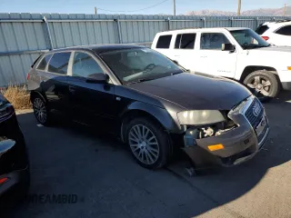 2008 Audi A3 with VIN WAUNF78PX8A179763, listed as a Copart auction lot 77011614 with 194,358 mi miles and Salvage Title. Bid and sale history available at carsss.com. Image 4.