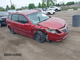 2005 Pontiac Vibe with VIN 5Y2SL63855Z483511, listed as a IAAI auction lot 42303425 with 86,224 mi miles and . Bid and sale history available at DreamBid. Image 1.