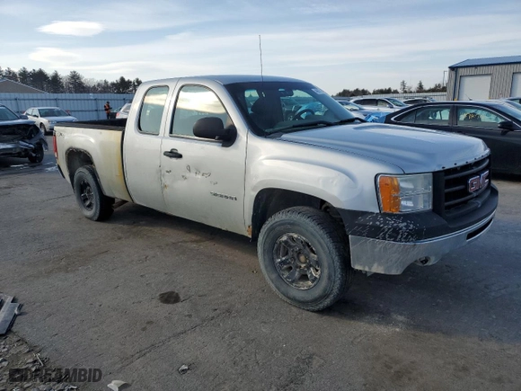 2011 GMC Sierra 1500 Work Truck with VIN 1GTR2TE30BZ138920, listed as a Copart auction lot 48873175 with 0 mi miles and Clean Title. Bid and sale history available at carsss.com. Image 4.