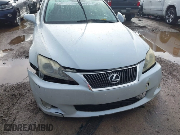2009 Lexus IS with VIN JTHCK262295032037, listed as a IAAI auction lot 41883903 with 232,757 mi miles. Bid and sale history available at carsss.com. Image 13.