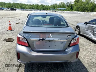 2023 Mitsubishi Mirage ES z VIN ML32FUFJ0PHF03852, wystawiony jako Copart lot #55585925 z przebiegiem 77 504 mil mil oraz Szkoda całkowita • Salvage title. Historia ofert i sprzedaży dostępna na DreamBid. Obrazek 6.