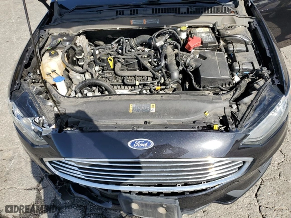 2019 Ford Fusion SE with VIN 3FA6P0HD9KR114911, listed as a Copart auction lot 46844285 with 105,178 mi miles and Salvage Title. Bid and sale history available at carsss.com. Image 12.