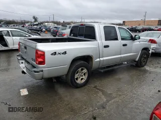 2007 Dodge Dakota SLT with VIN 1D7HW48K37S119907, listed as a Copart auction lot 84241844 with 205,967 mi miles and Clean Title. Bid and sale history available at carsss.com. Image 3.