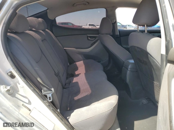 2016 Hyundai Elantra SE with VIN 5NPDH4AE3GH753434, listed as a Copart auction lot 52966295 with 0 mi miles and Salvage Title. Bid and sale history available at carsss.com. Image 10.